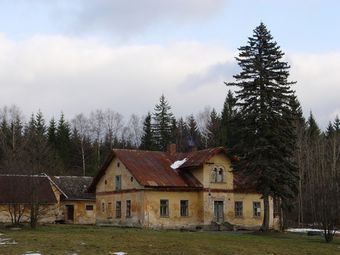 Větší verze po kliknutí. Vzpomínka na hájenku (prosinec 2007)